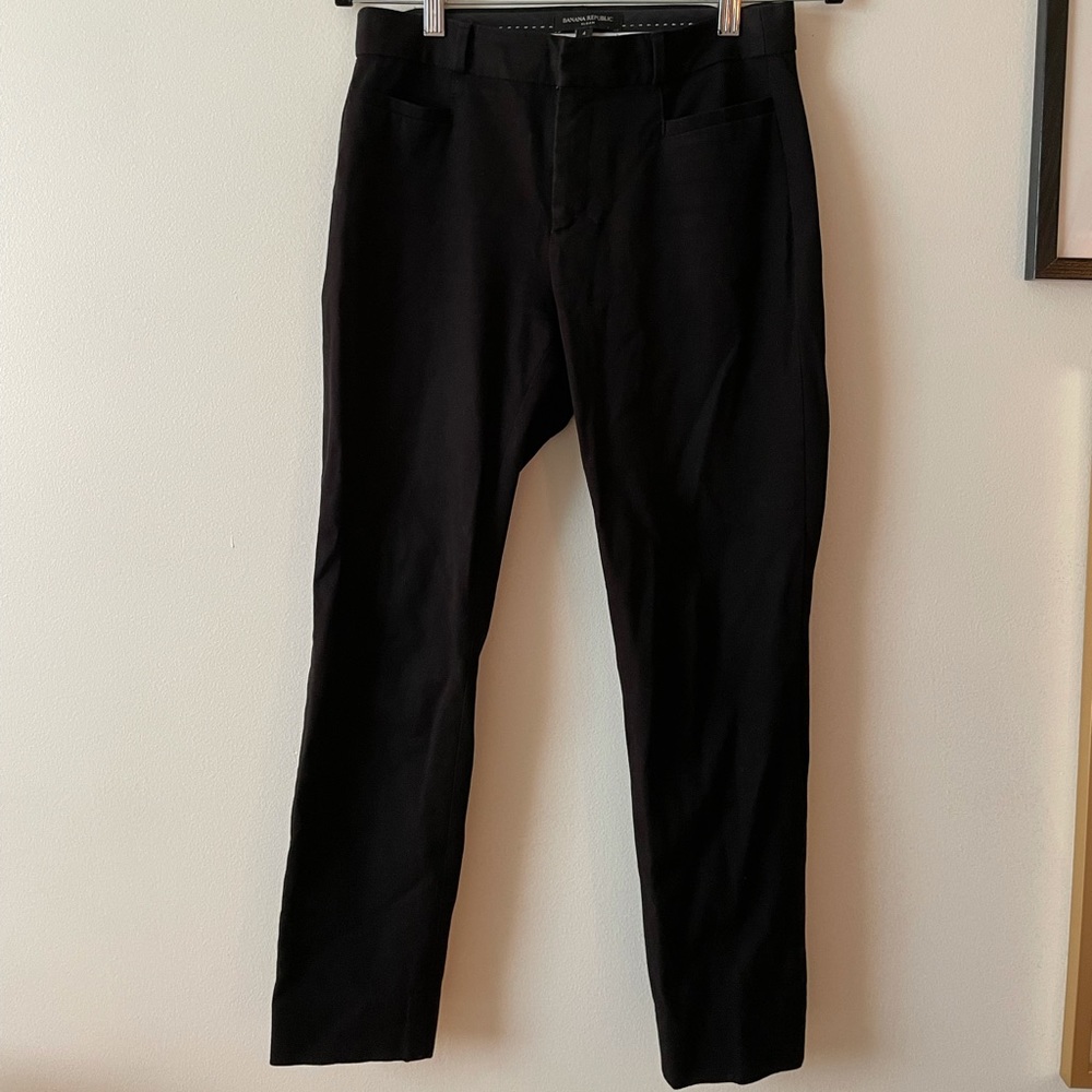 Banana Republic Sloan black pants